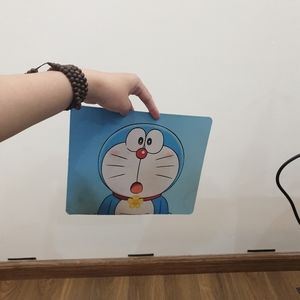 Square mouse pad with cute cat print